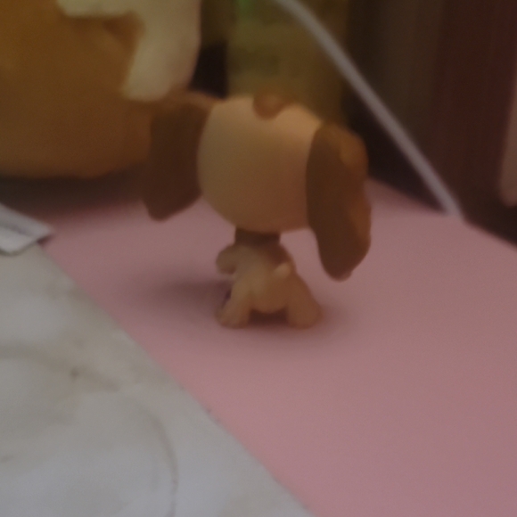 Littlest Pet Shop Brown and Tan Puppy Figure - Picture 3 of 6